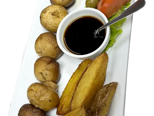 Гриби на мангалі