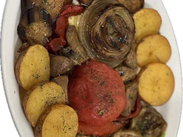 Овочі на мангалі