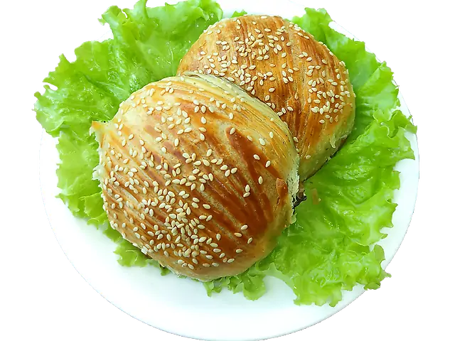 Самса з сиром і грибами
