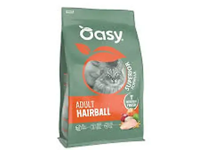 OASY SUPERIOR FORMULA з куркою для дорослих котів для виведення шерсті 0,3 кг