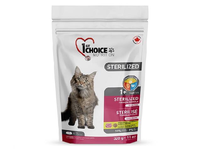 1st Choice CAT STERILISED CHICKEN, для стерилізованих кішок