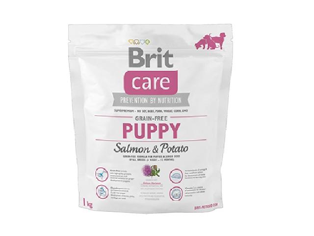 Brit Care Grain-Free Puppy Salmon & Potato / беззерновий, для цуценят всіх порід, з лососем і картоплею