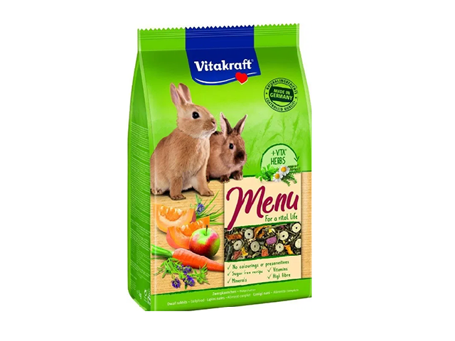 Vitakraft Rabbit Menu, корм для кроликів, 0,5kg