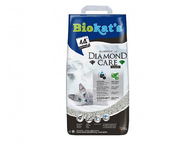 Biokats DIAMOND CLASSIC бентонітовий наповнювач (bentonite cat litter) 8L