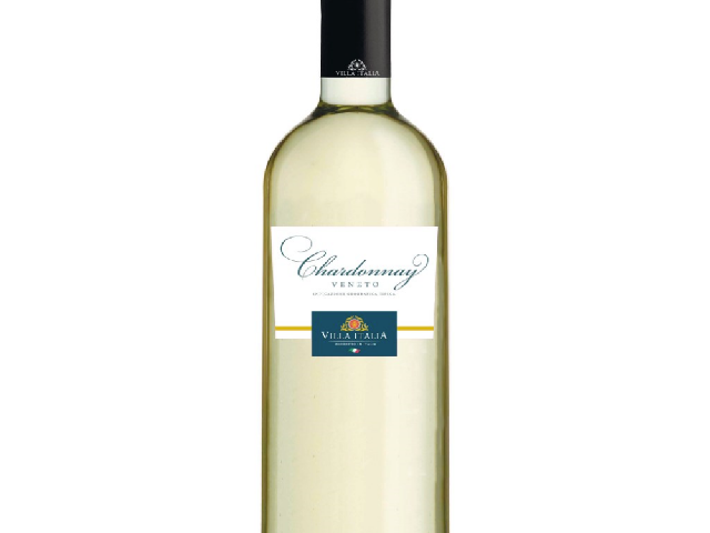 Вино Villa Italia Chardonnay Veneto, белое сухое, 0,75 л, Венето, Италия (арт.2903410)