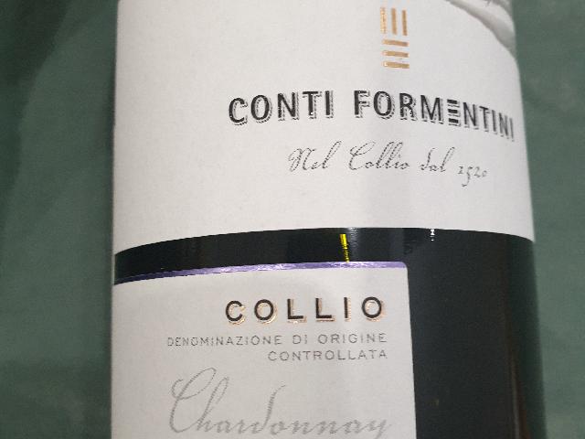 Conti Formentini Chardonnay Collio  /   Конти Форментини Шардонне Коллио бел.сух