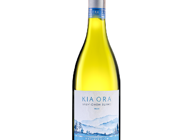 Вино Kia Ora Sauvignon Blanc Marlborough, белое сухое, 0,75 л, Мальборо, Новая Зеландия (арт: 4025210)