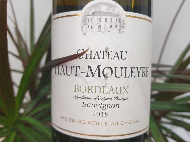 Chateau Haut-Mouleyre Bordeaux Sauvignon Blanc  /   Шато О-Мольер Бордо Совиньон  (сух.)