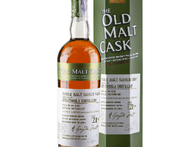 Виски Strathisla Vintage 1991 21YO, Old Malt Cask, односолодовый, 0,7 л, Шпейсайд, Шотландия (арт.5018919)
