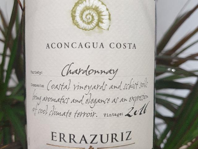 Errazuriz Chardonnay Aconcagua Costa2016  /   Эрразурис Шардоне Аконкагуа Коста  бел.сух.