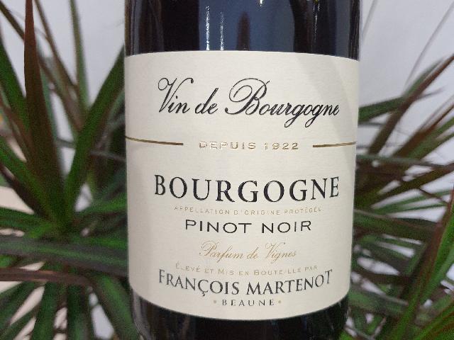 Francois Martenot Bourgogne Pinot Noir Parfum de Vigne /  Франсуа Мартено Бургонь Пино Нуар Парфюм де Винь (сух.) (арт. 1313760)