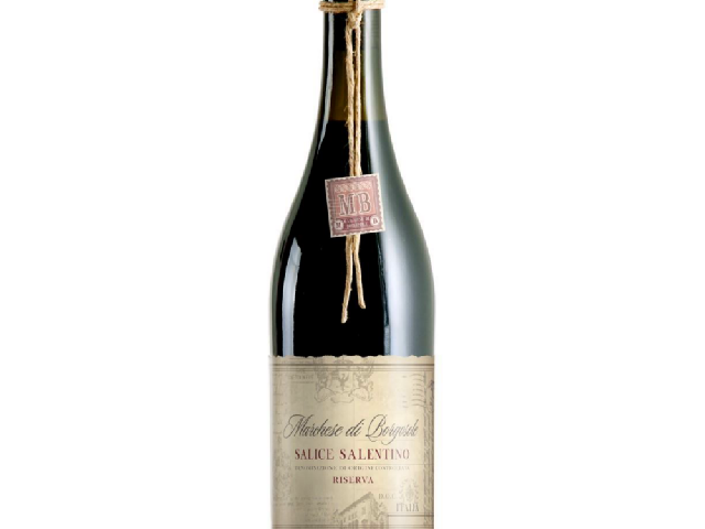 Вино Botter Marchese Di Borgosole Salice Salentino Riserva DOC, красное сухое, 0,75 л, Апулия, Италия (арт.2991470)