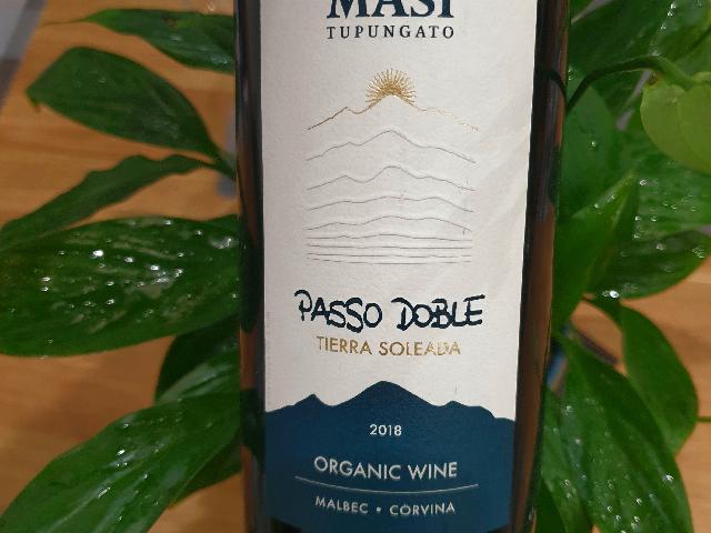 "MASI  PASSO DOBLE " Rosso di Argentina Valle de UCO  / "МАСИ  Поссо Добле" (кр.сух)  Аргентина