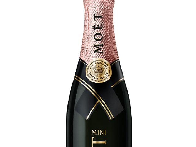 Шампанское Розе Империал, Моэт и Шандон / Rose Imperial Mini, Moet & Chandon, розовое брют 0.2л