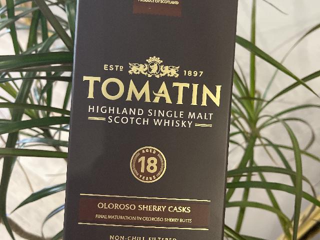 Виски TOMATIN 18  years  Oloroso Sherry Casks под.упаковка ( Шотландия)