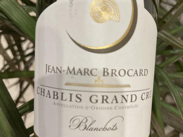 Вино Brocard Chablis Grand Cru Blanchots 2018, белое сухое, 0,75 л, Бургундия, Франция (1603186 )