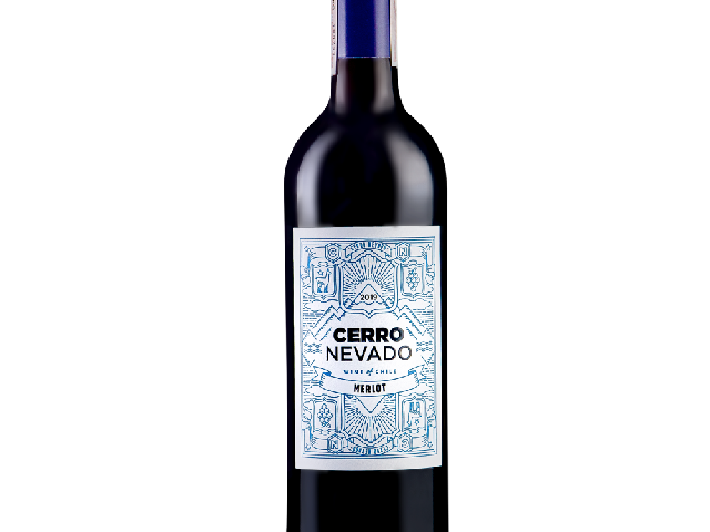Вино Cerro Nevado Merlot, красное сухое, 0,75 л, Чили (Артикул 3629240)