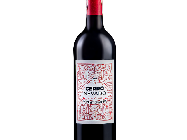 Вино Cerro Nevado Cabernet Sauvignon, красное сухое, 0,75 л, Чили (Артикул 3629230)