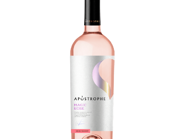 Вино Apostrophe Magic Rose, розовое полусладкое, 0,75 л, Украина. (арт.6321223)