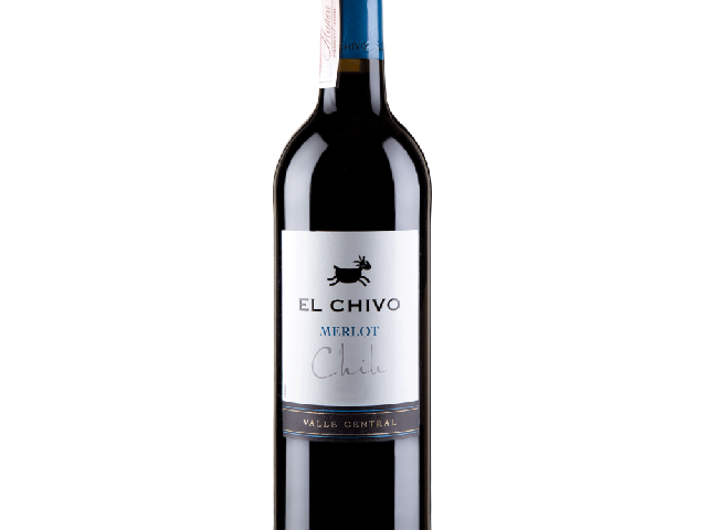 Вино El Chivo Merlot   красное сухое.