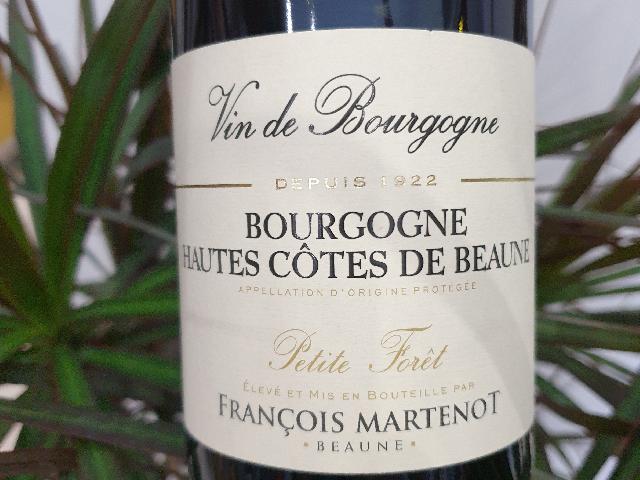Francois Martenot Bourgogne Hautes Cotes de Beaune Petite Foret /  Франсуа Мартено Бургонь От Кот де Бон Петит Форе (сух. )(арт. 1313162)