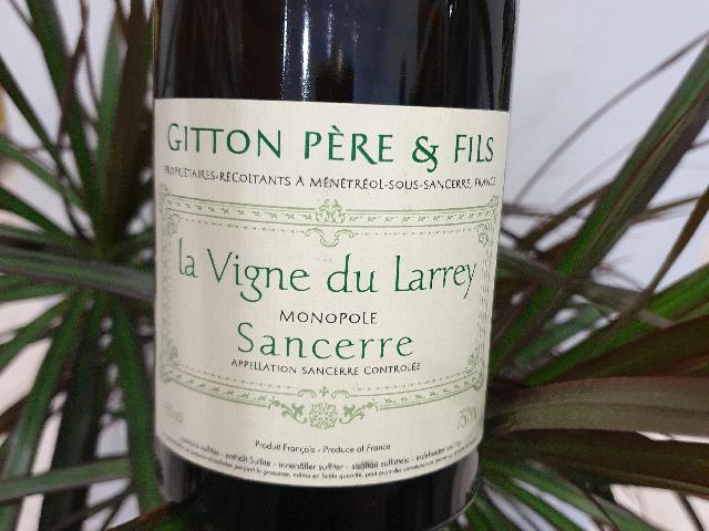 Gitton Sancerre Vigne du Larrey2015  /   Життон Сансер Вин дю Лари  (сух.) (арт. 1218151)