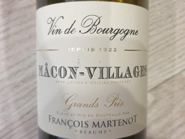 Francois Martenot Macon Villages Blanc Grands Pres