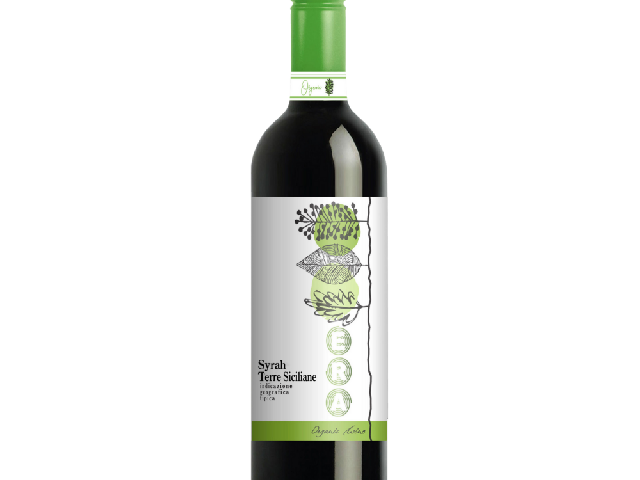 Вино Era Syrah Terre Siciliane IGT Organic, красное сухое, 0,75 л, Сицилия, Италия(арт.2991260)