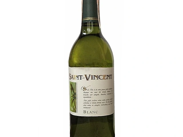 Вино Saint  Vincent VСЕ blanc біле сухе 10,5% 0.25л