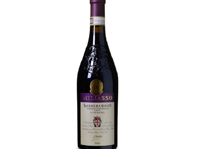 Вино Milasso 18 Vites Barbera dAsti DOC сухе черв. 13% 0.75л