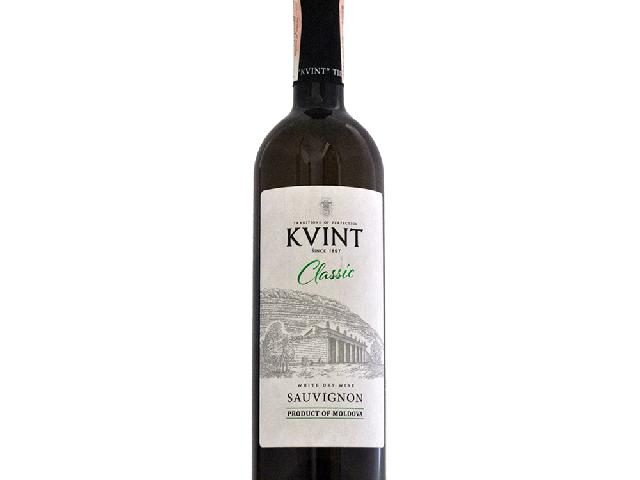 Вино Kvint Совиньон белое сухое 0,75 12,2%