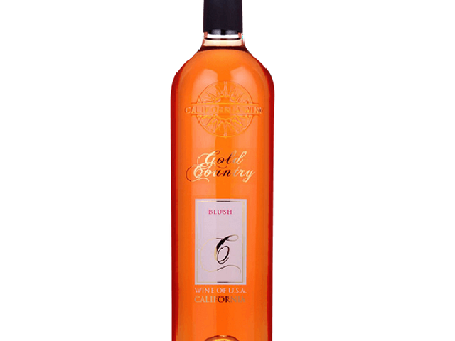 Вино Vin du Californie Rose Gold Country Blash рожеве напівсолодке, 10% 0,75