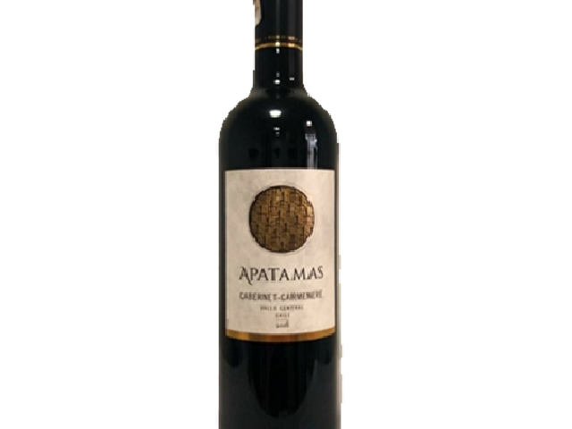 Вино Vin du Chili Apatamas Cabernet-Carmenere красное сухое, 13% 0,75