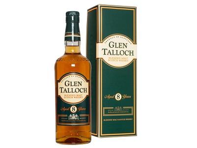 Виски Glen Talloch Malt 8yo 40% 0,7л