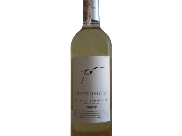 Вино Sol Sombra белое полусладкое 0,75 10%