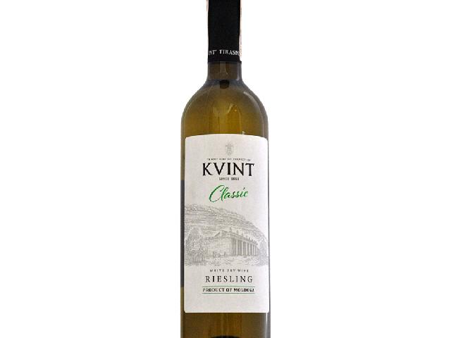 Вино Kvint Рислинг белое сухое 0,75 12,5%