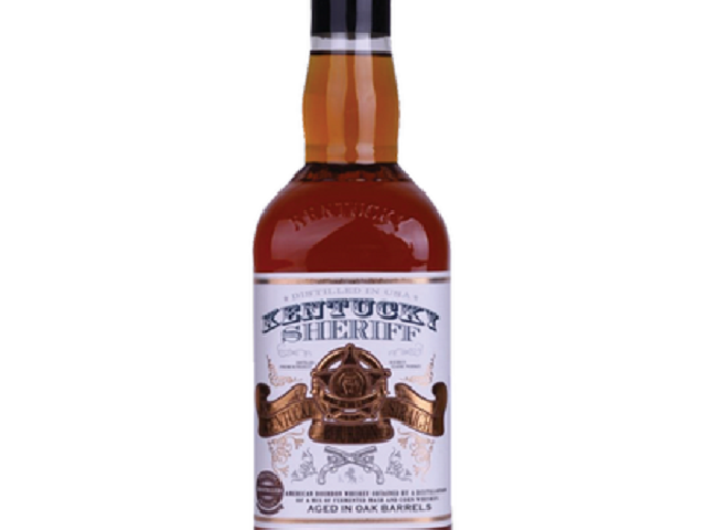 Виски American Bourbon Kentucky Sheriff 40%, 1,0 л