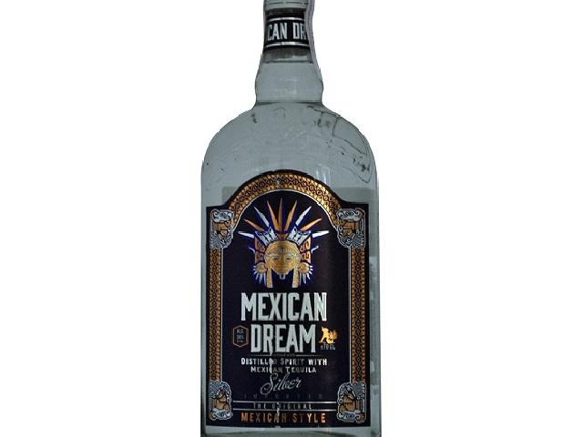 Текила Mexican Dream Silver 38%, 0,7