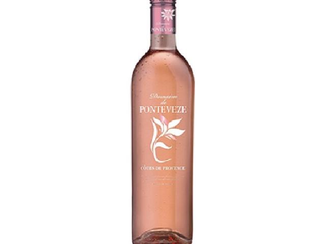 Вино Domaine de Ponteveze Cotes de Provence AOP розовое сухое 13% 0.75