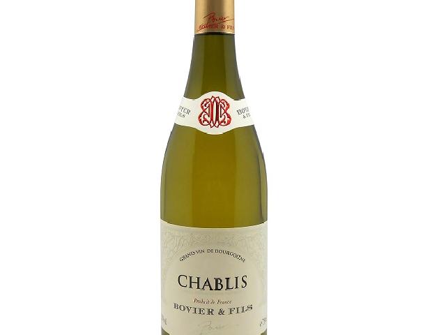 Вино CHABLIS BOVIER AOP сухое белое 13%, 0,75л