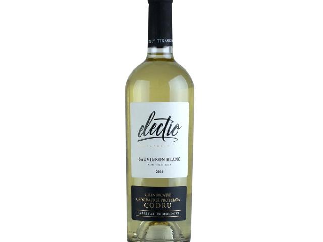 Вино Kvint Electio Sauvignon, сухое белое, 12,2% 0,75