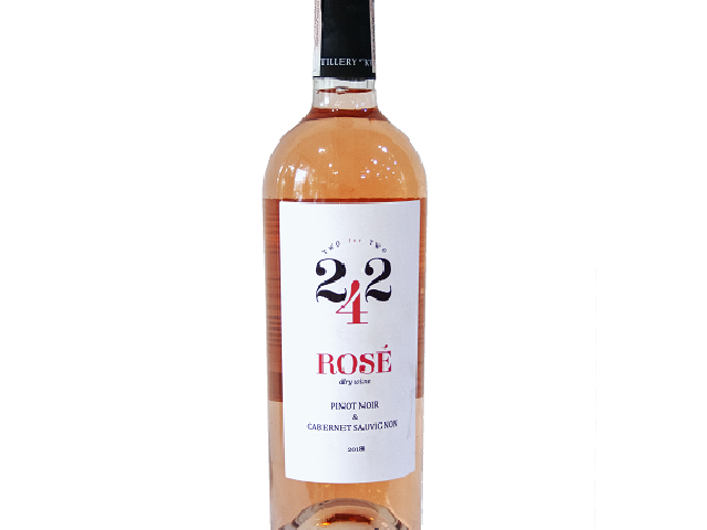 Вино Kvint 242 Cabernet-Sauvignon-Merlot, сухое розовое, 12,5% 0,75