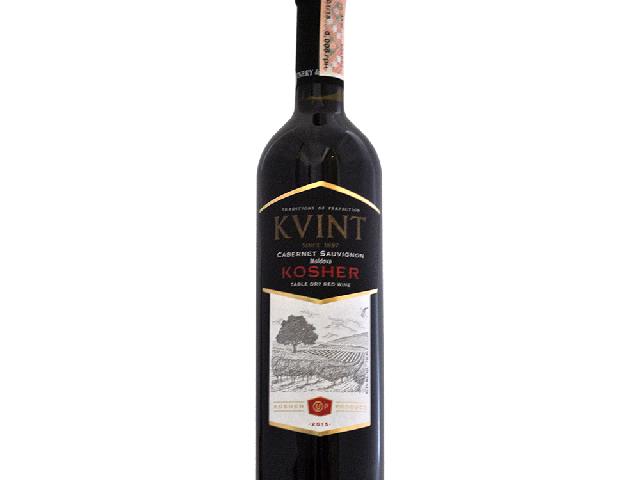 Вино Kvint Каберне-Совиньон, кошерное красное сухое 0,75 12,3%