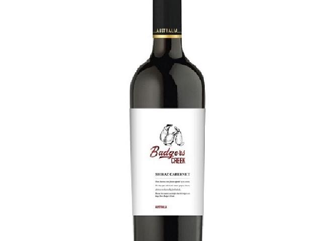 Вино Badgers Creek Shiraz Cabernet красное сухое 13.5% 0.75