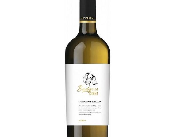 Вино Badgers Creek Chardonnay белое сухое 12.5% 0.75