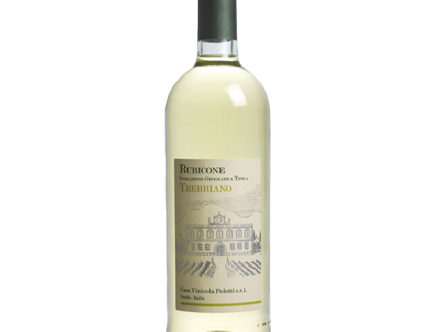 Вино Trebbiano Rubicone IGP Via del Molino сухое белое 11.5% 0,75