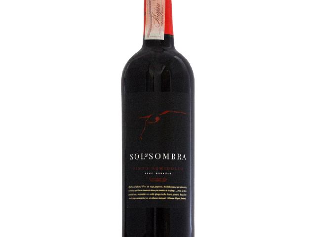 Вино Sol Sombra красное полусладкое 0,75 10%