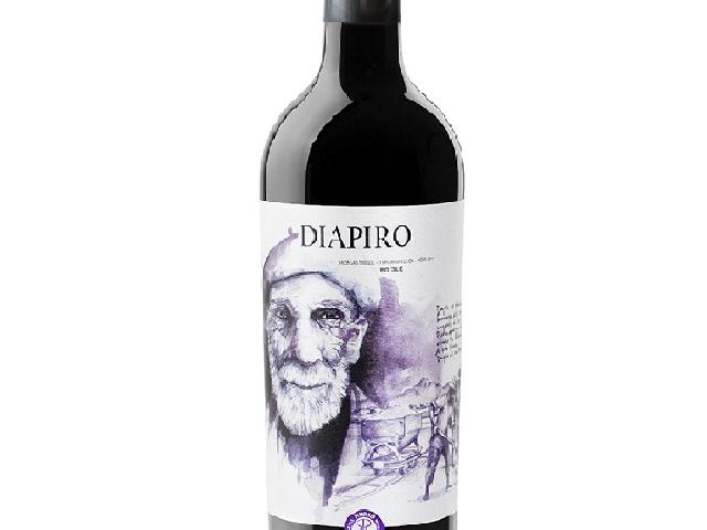 Вино Diapiro dry, сухое красное, 15% 0,75