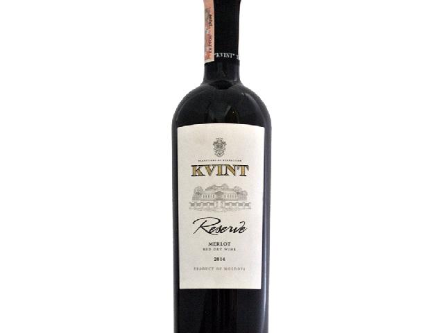 Вино Kvint Reserve Мерло 2014 красное сухое 0,75 13.1%