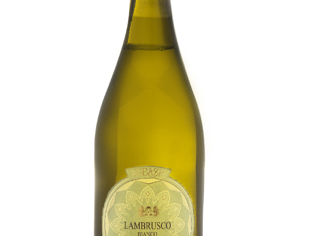 Вино Abbazia Lambrusco Bianco  п/игристое п/сухое белое, 8%, 0,75
